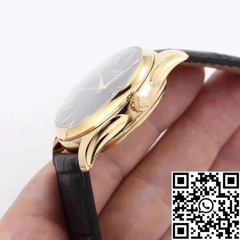 Patek Philippe Calatrava 5227 18K Yellow Gold Black Dial