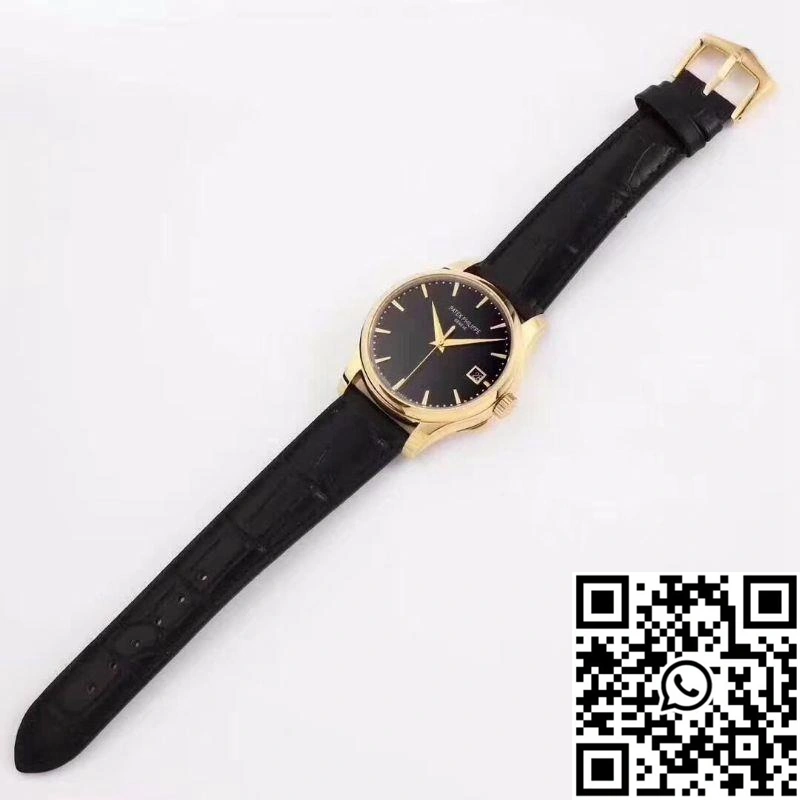 Patek Philippe Calatrava 5227 18K Yellow Gold Black Dial