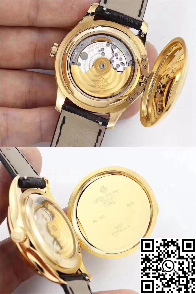 Patek Philippe Calatrava 5227 18K Yellow Gold Black Dial