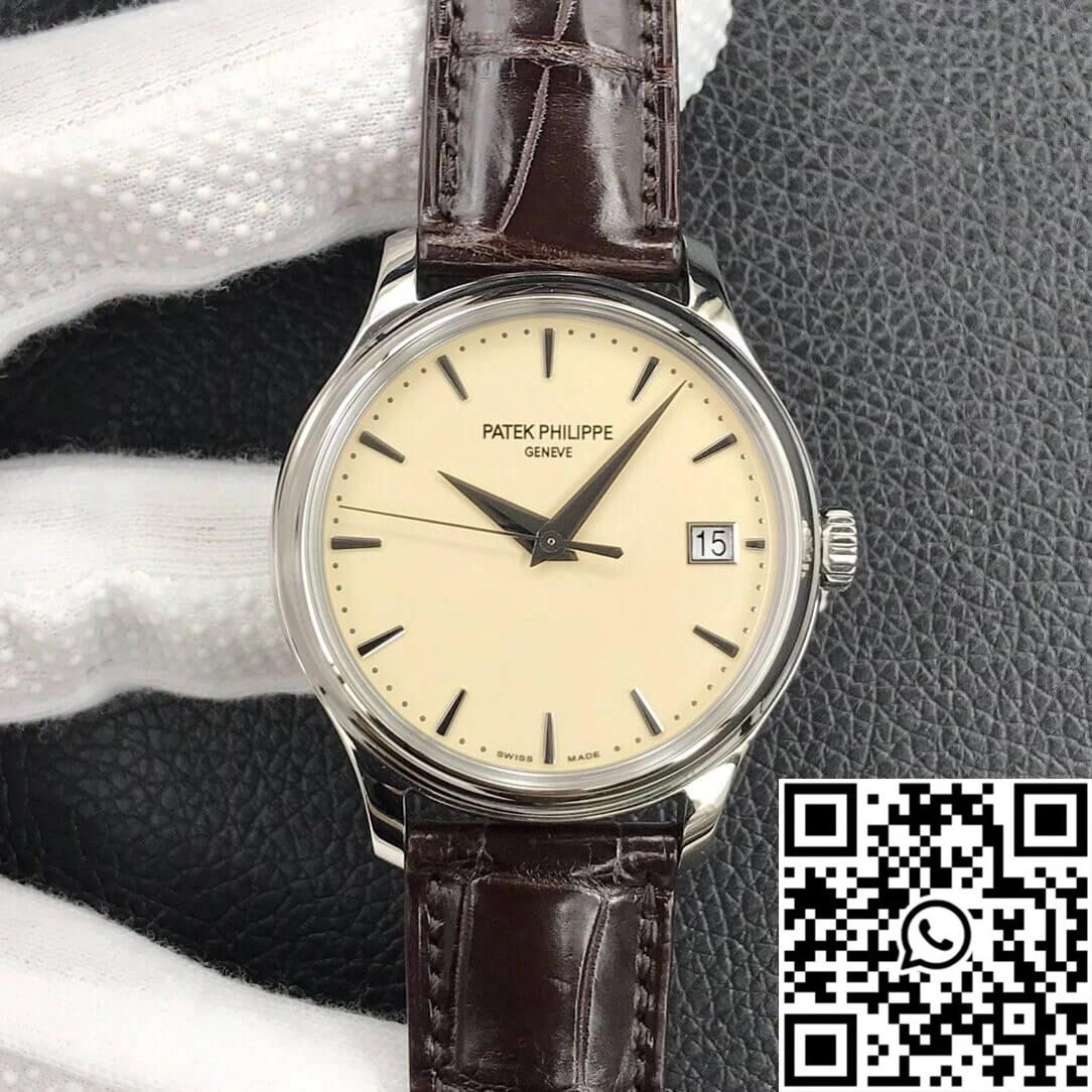 Patek Philippe Calatrava 5227G-001 3K Factory Leather Strap