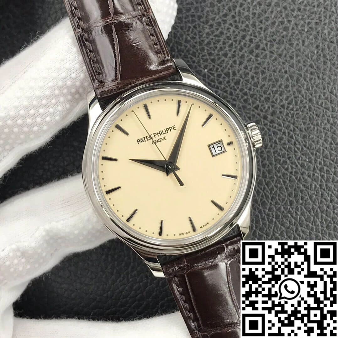 Patek Philippe Calatrava 5227G-001 3K Factory Leather Strap
