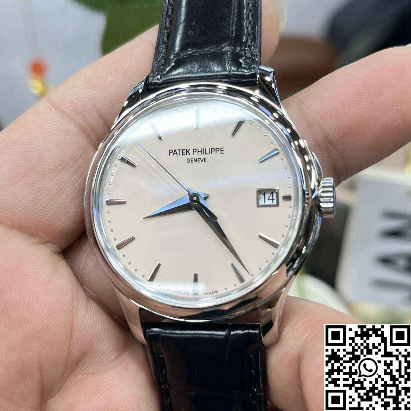 Patek Philippe Calatrava 5227J-001 3K Factory Stainless Steel White Dial