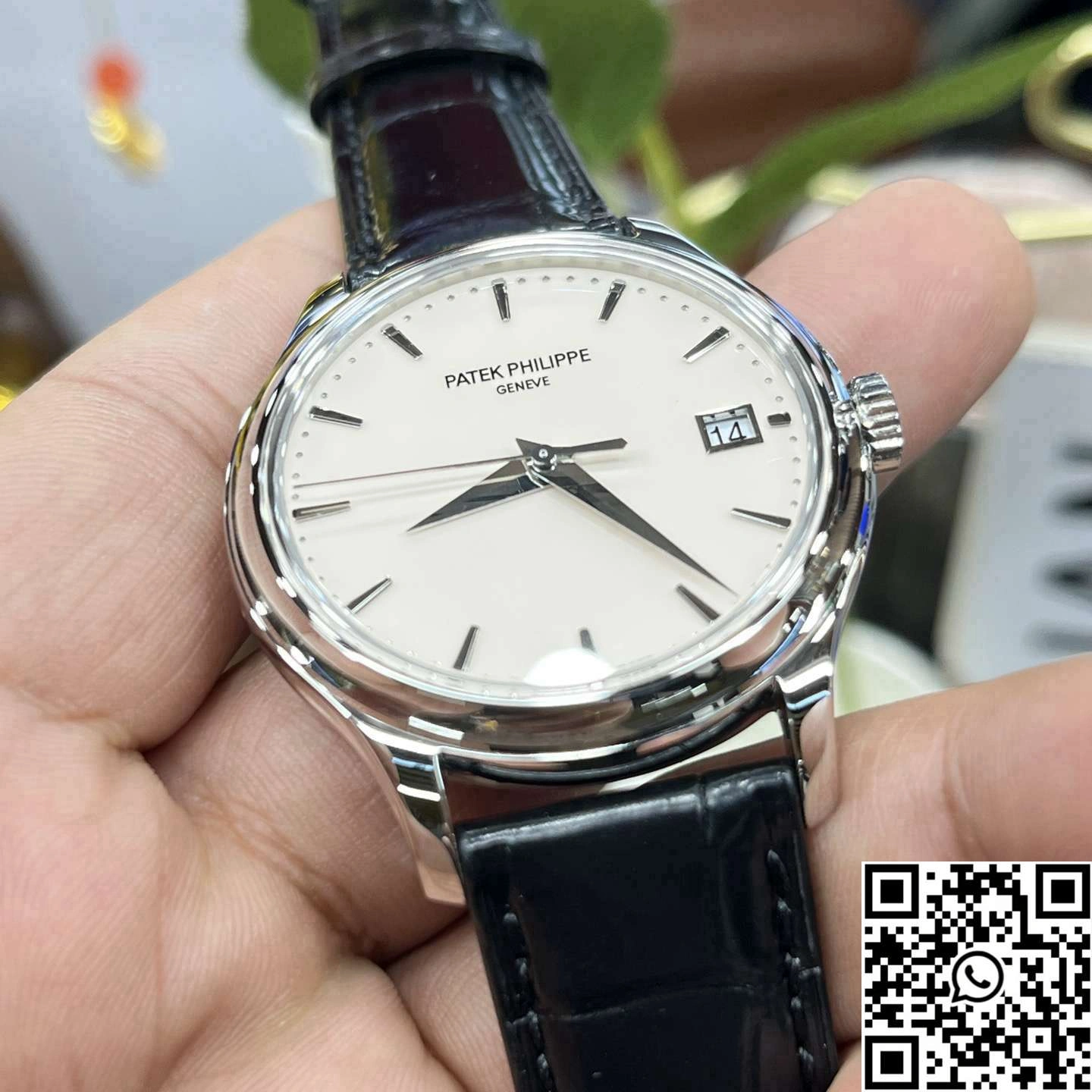 Patek Philippe Calatrava 5227J-001 3K Factory Stainless Steel White Dial