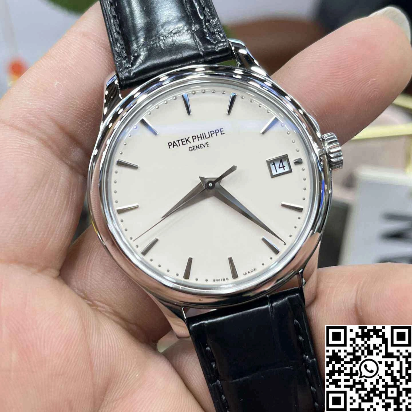Patek Philippe Calatrava 5227J-001 3K Factory Stainless Steel White Dial