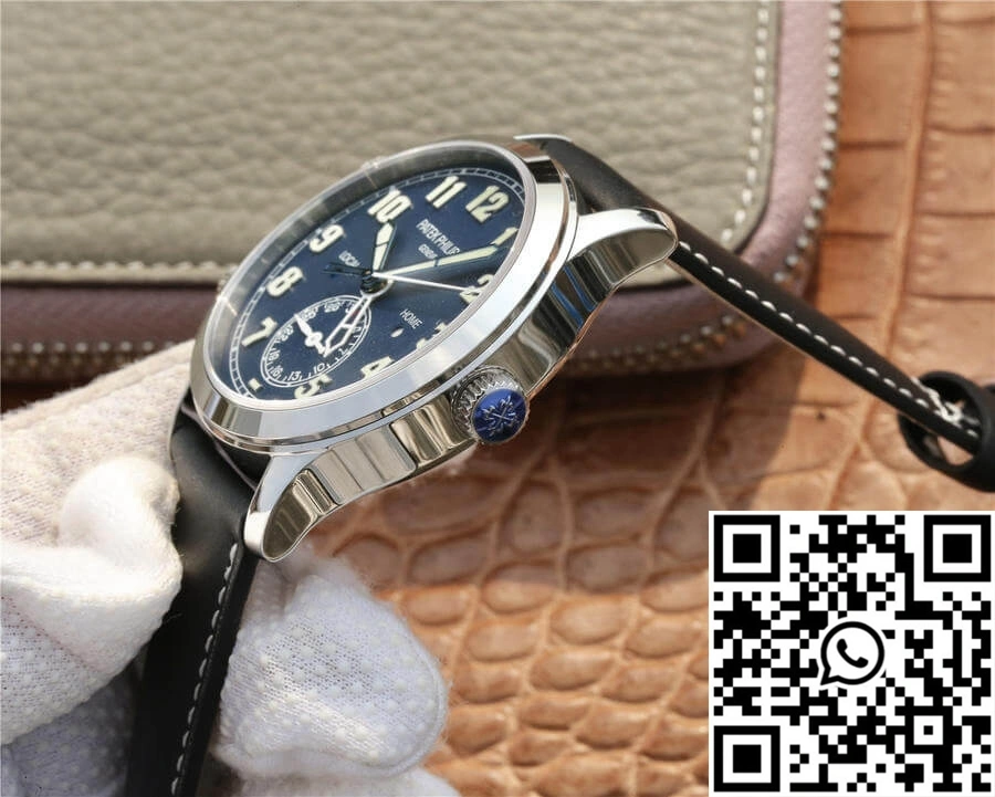 Patek Philippe Calatrava 5524G-001 GR Factory Stainless Steel Blue Dial