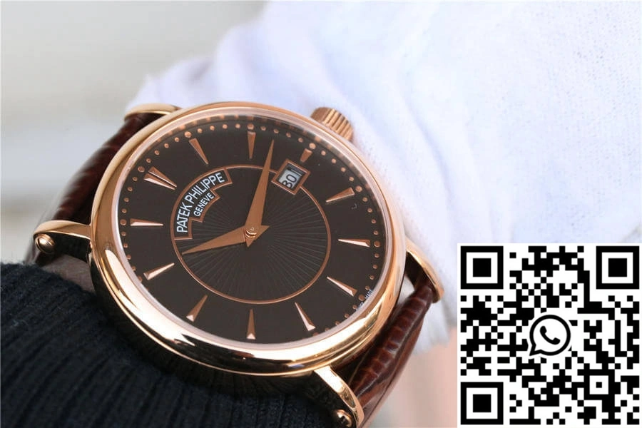 Patek Philippe Calatrava ZF Factory Rose Gold Black Dial