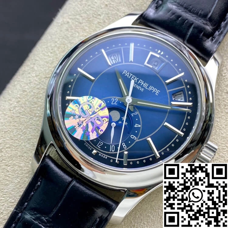 Patek Philippe Complications 5205G-013 GR Factory Stainless Steel Blue Dial