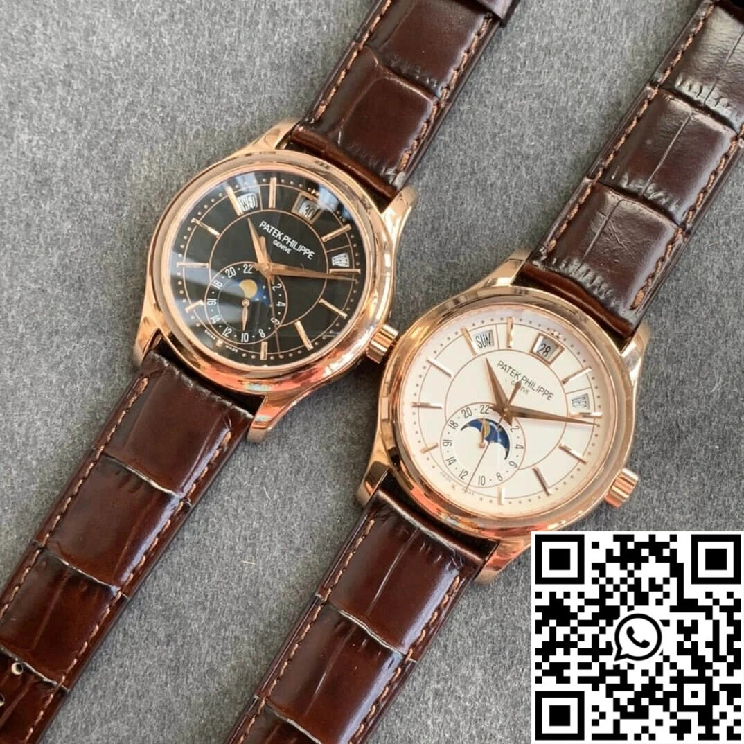 Patek Philippe Complications 5205R-010 GR Factory Rose Gold Black Dial