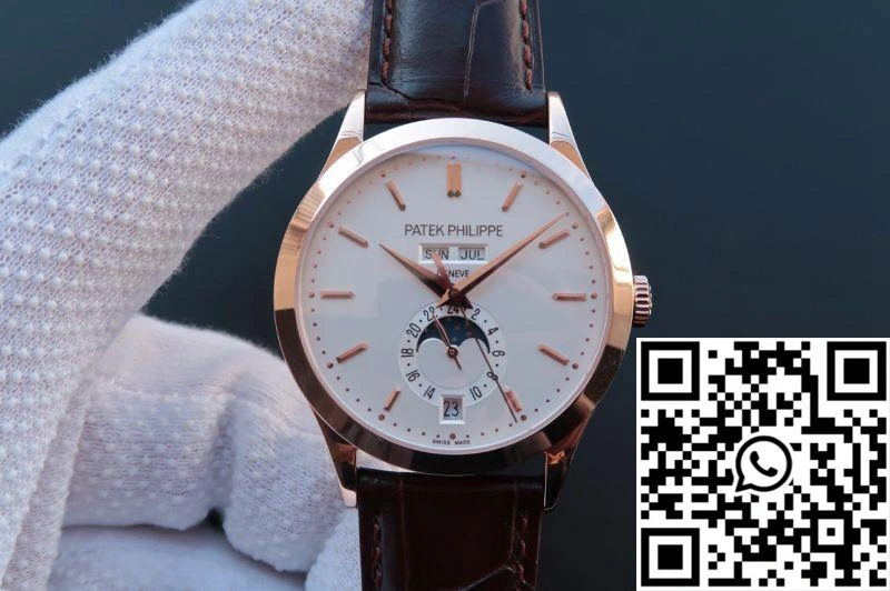 Patek Philippe Complications Annual Calendar 5396G KM Factory 18K Rose Gold White Dial