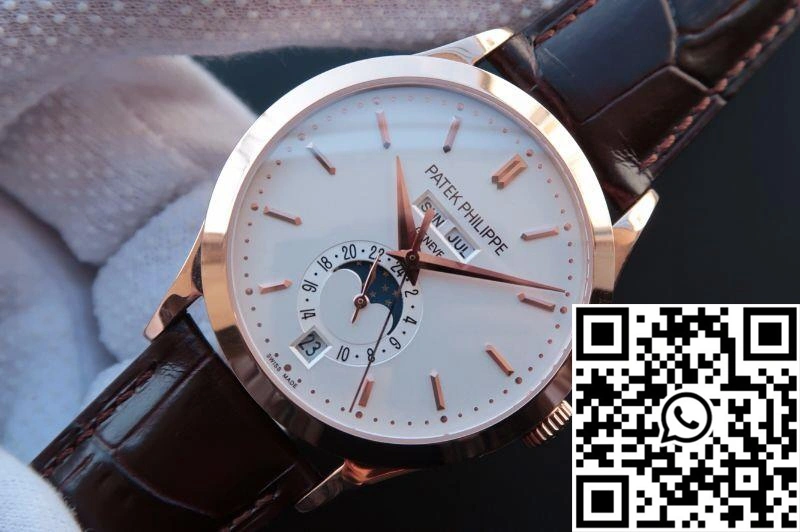 Patek Philippe Complications Annual Calendar 5396G KM Factory 18K Rose Gold White Dial