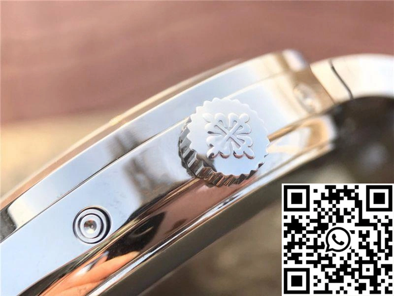 Patek Philippe Complications Annual Calendar 5396G KM Factory Steel Strap White Dial