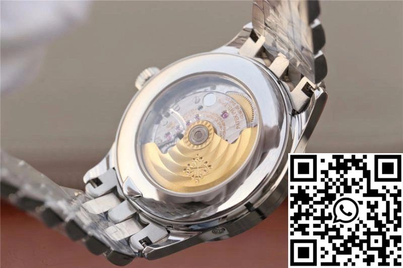 Patek Philippe Complications Annual Calendar 5396G KM Factory Steel Strap White Dial