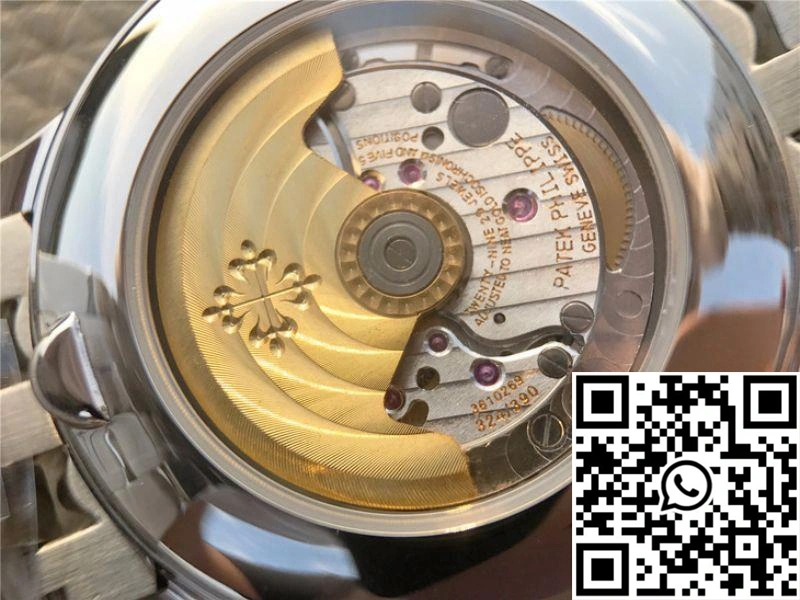 Patek Philippe Complications Annual Calendar 5396G KM Factory Steel Strap White Dial
