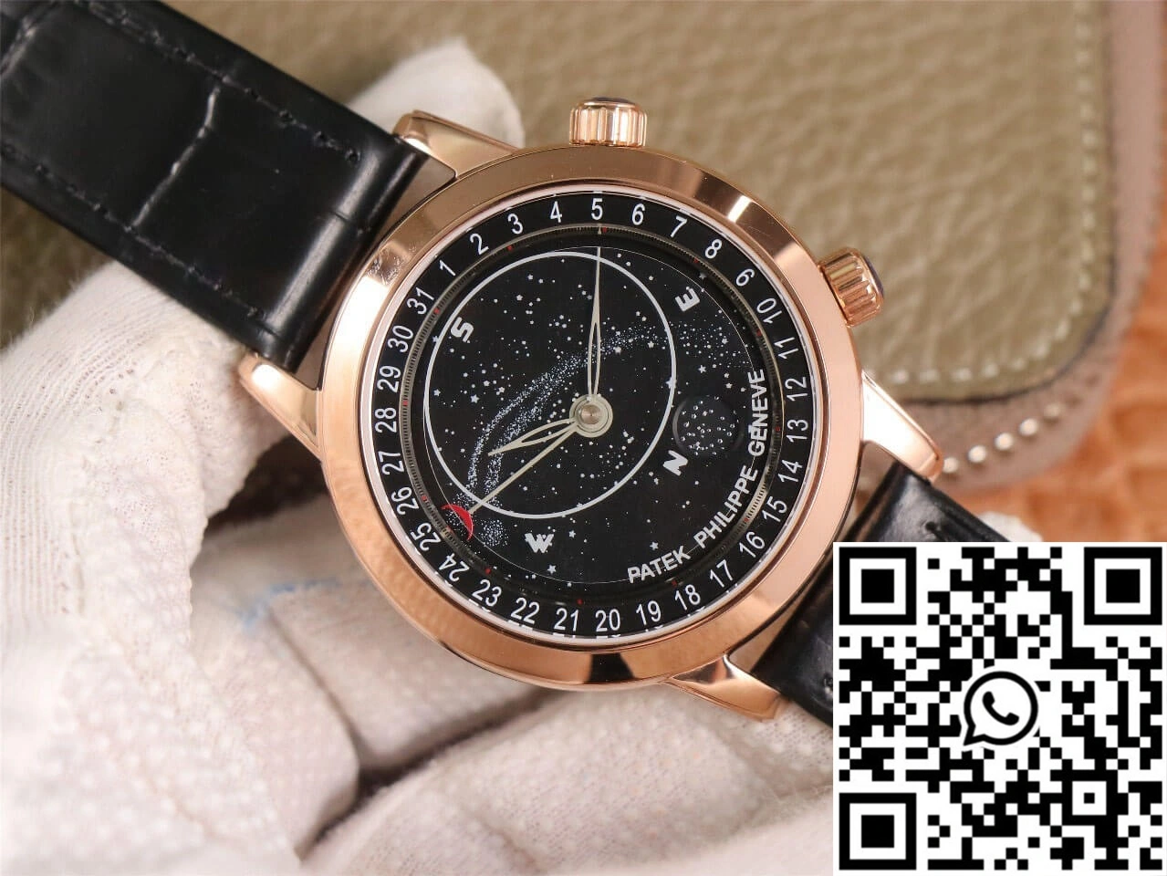 Patek Philippe Grand Complications 6102 TW Factory Rose Gold Black Dial