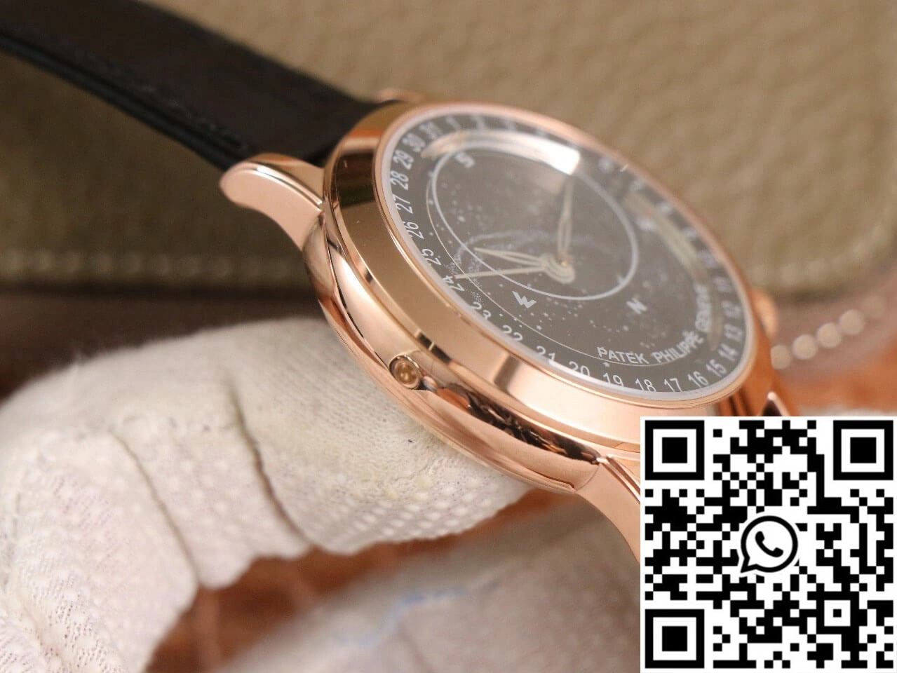 Patek Philippe Grand Complications 6102 TW Factory Rose Gold Black Dial