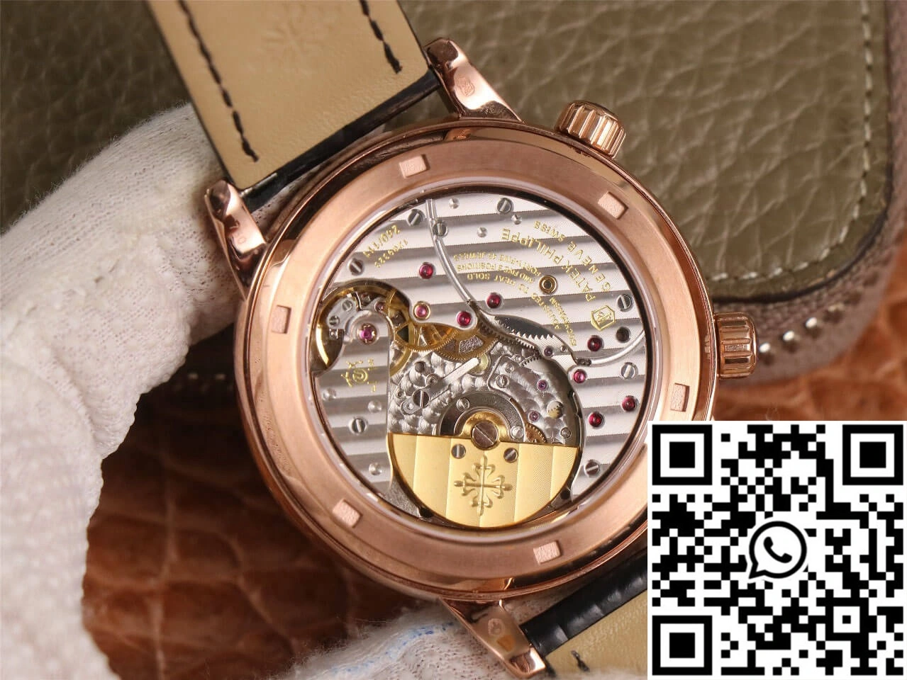 Patek Philippe Grand Complications 6102 TW Factory Rose Gold Black Dial