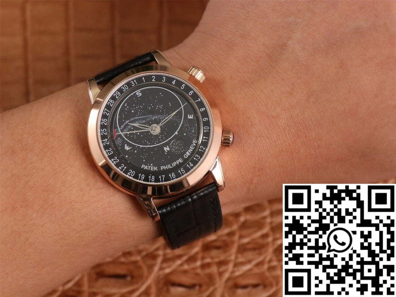 Patek Philippe Grand Complications 6102 TW Factory Rose Gold Black Dial
