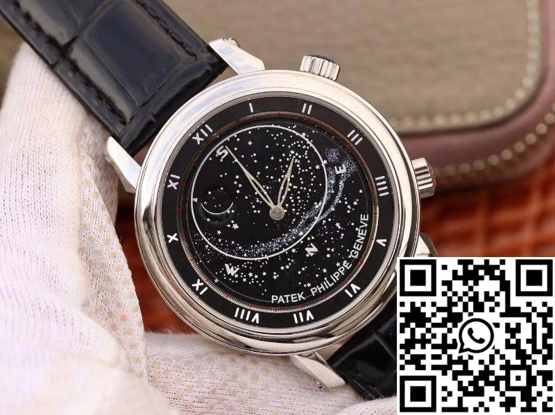 Patek Philippe Grand Complications Sky Moon Celestial 5102G Black Dial TW Factory