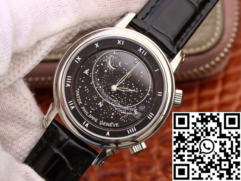 Patek Philippe Grand Complications Sky Moon Celestial 5102G Black Dial TW Factory
