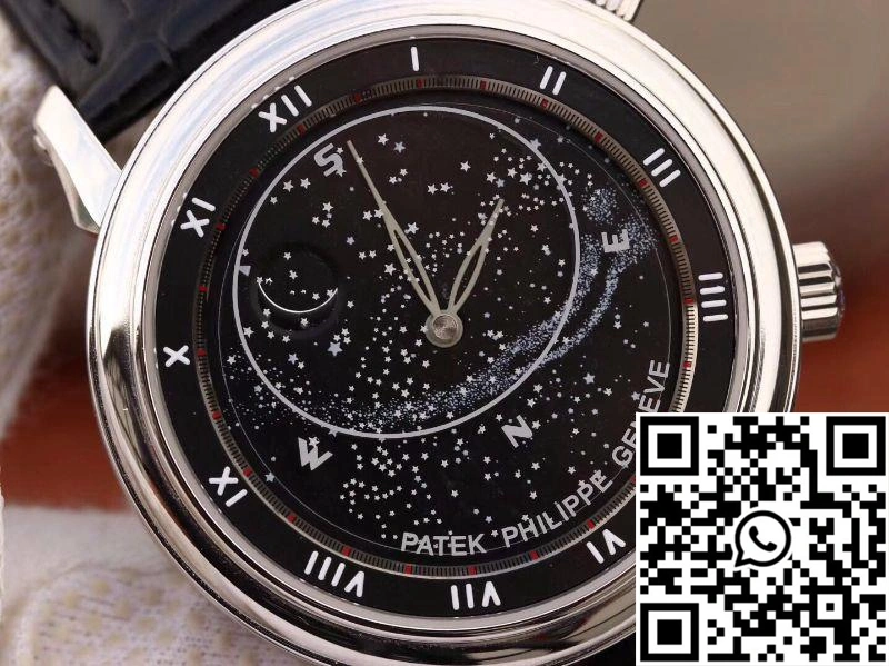 Patek Philippe Grand Complications Sky Moon Celestial 5102G Black Dial TW Factory