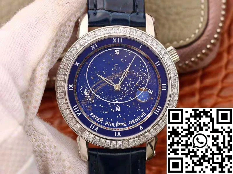 Patek Philippe Grand Complications Sky Moon Celestial 5102G TW Factory Blue Dial