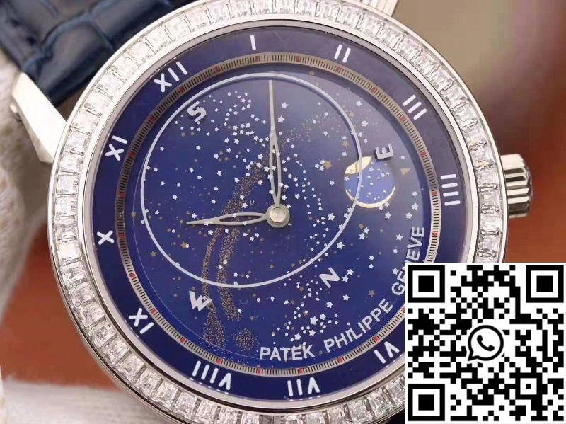 Patek Philippe Grand Complications Sky Moon Celestial 5102G TW Factory Blue Dial