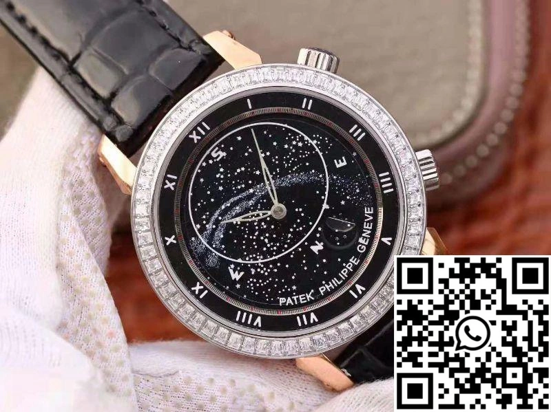 Patek Philippe Grand Complications Sky Moon Celestial 5102PR TW Factory Black Dial
