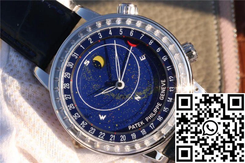Patek Philippe Grand Complications Sky Moon Celestial 6102P-001 TWA Factory Blue Dial