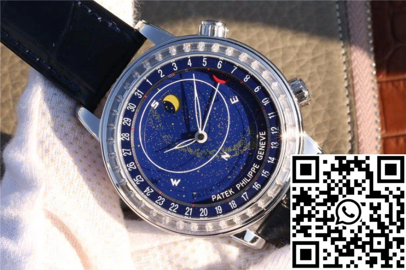 Patek Philippe Grand Complications Sky Moon Celestial 6102P-001 TWA Factory Blue Dial