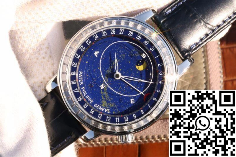 Patek Philippe Grand Complications Sky Moon Celestial 6102P-001 TWA Factory Blue Dial