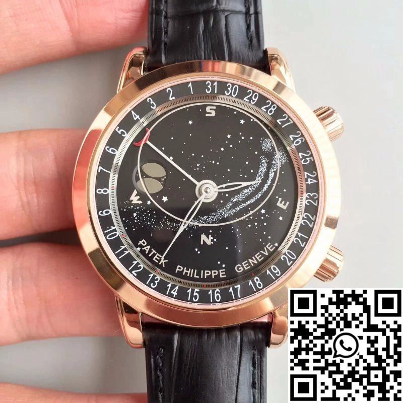 Patek Philippe Grand Complications Sky Moon Celestial 6102R-001 TW Factory Black Dial