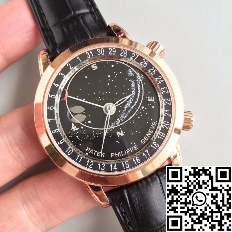 Patek Philippe Grand Complications Sky Moon Celestial 6102R-001 TW Factory Black Dial