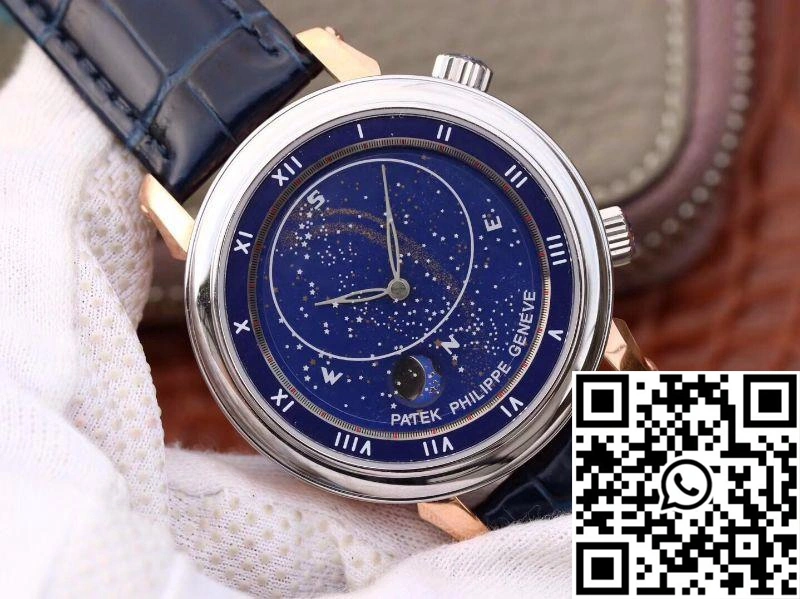 Patek Philippe Grand Complications Sky Moon Celestial Rose Gold 5102PR-001 TW Factory Blue Dial