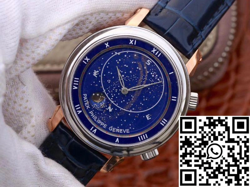Patek Philippe Grand Complications Sky Moon Celestial Rose Gold 5102PR-001 TW Factory Blue Dial