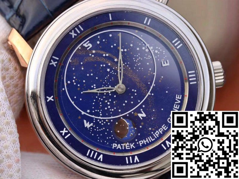 Patek Philippe Grand Complications Sky Moon Celestial Rose Gold 5102PR-001 TW Factory Blue Dial