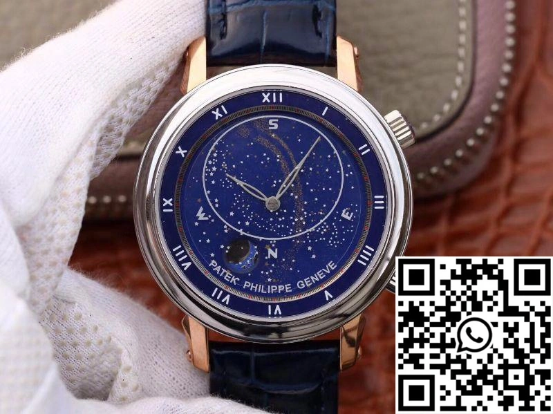 Patek Philippe Grand Complications Sky Moon Celestial Rose Gold 5102PR-001 TW Factory Blue Dial