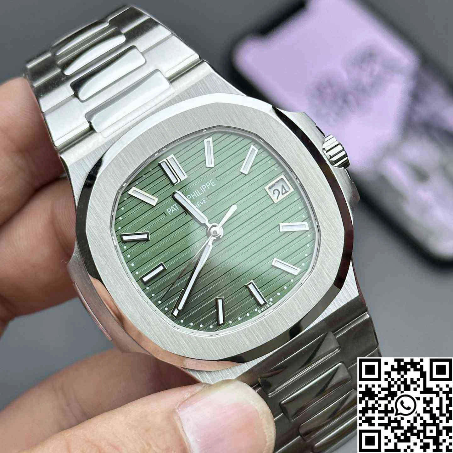 Patek Philippe Nautilus 5711-014 3K Factory Green Dial