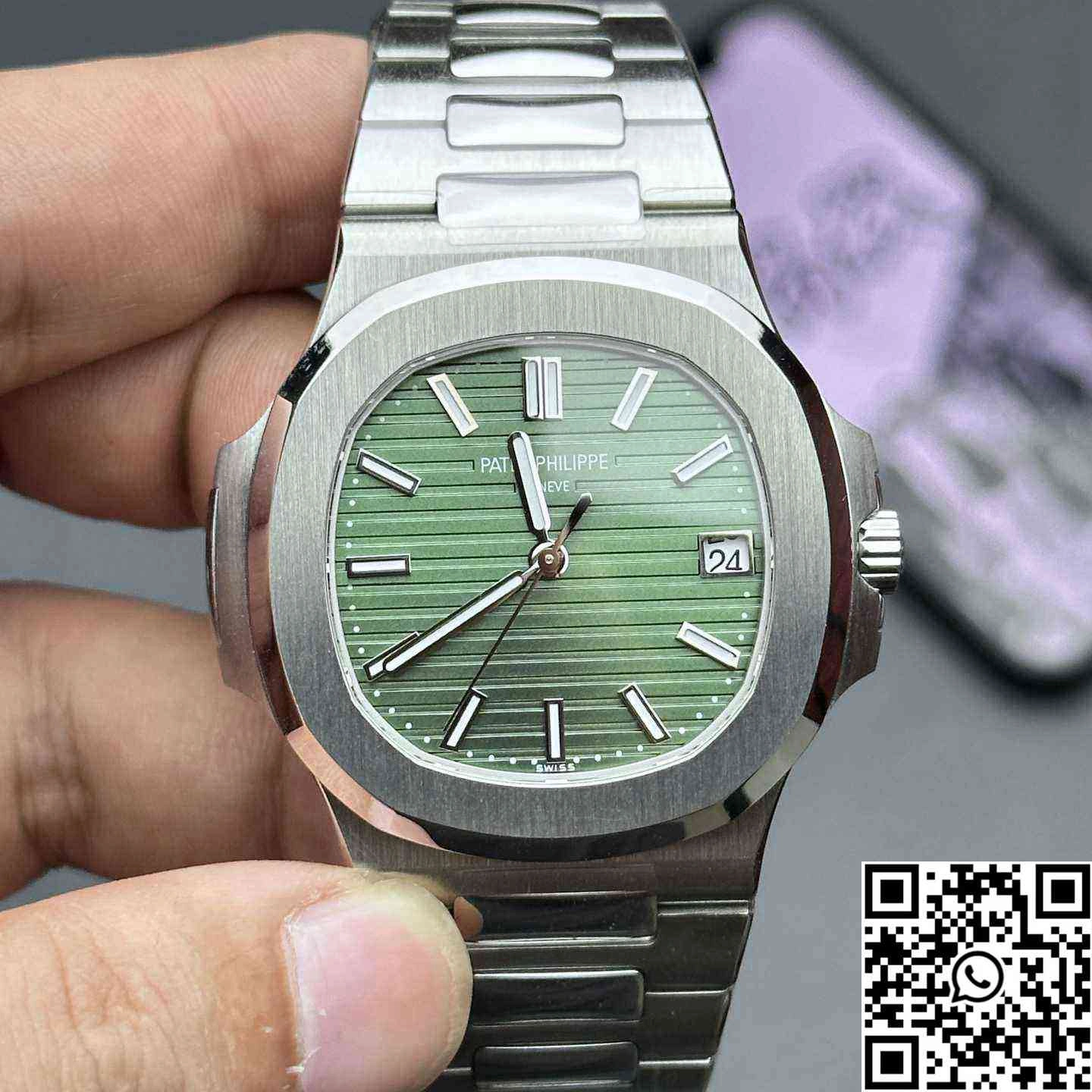 Patek Philippe Nautilus 5711-014 3K Factory Green Dial