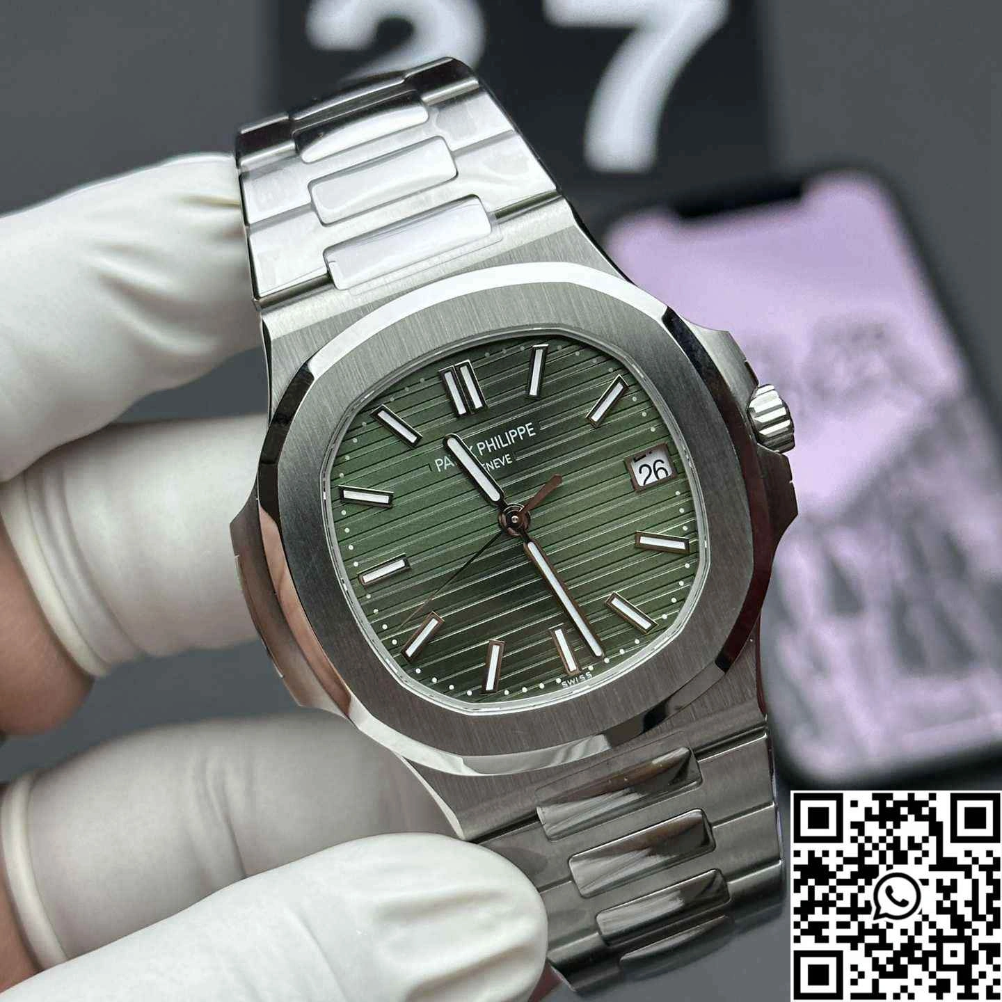 Patek Philippe Nautilus 5711-014 3K Factory Green Dial