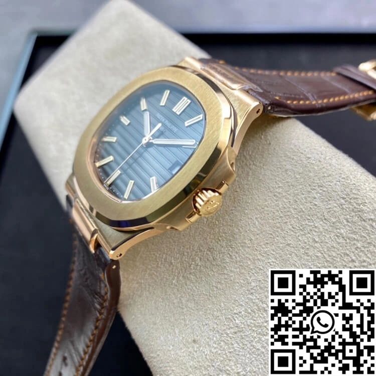 Patek Philippe Nautilus 5711R 3K Factory Rose Gold Grey Dial