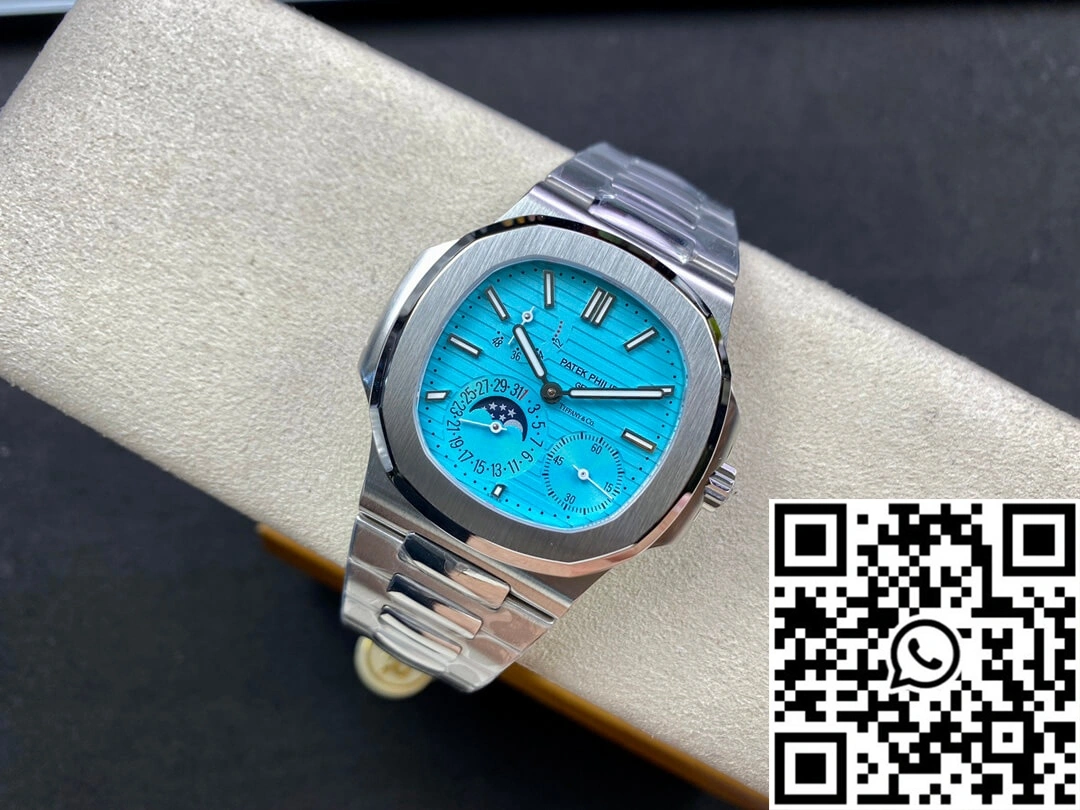 Patek Philippe Nautilus 5712 GR Factory Tiffany Blue Dial