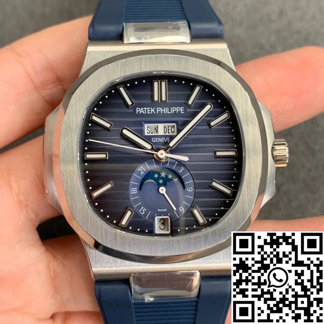 Patek Philippe Nautilus 5726 Moonphase GR Factory V2 Blue Dial