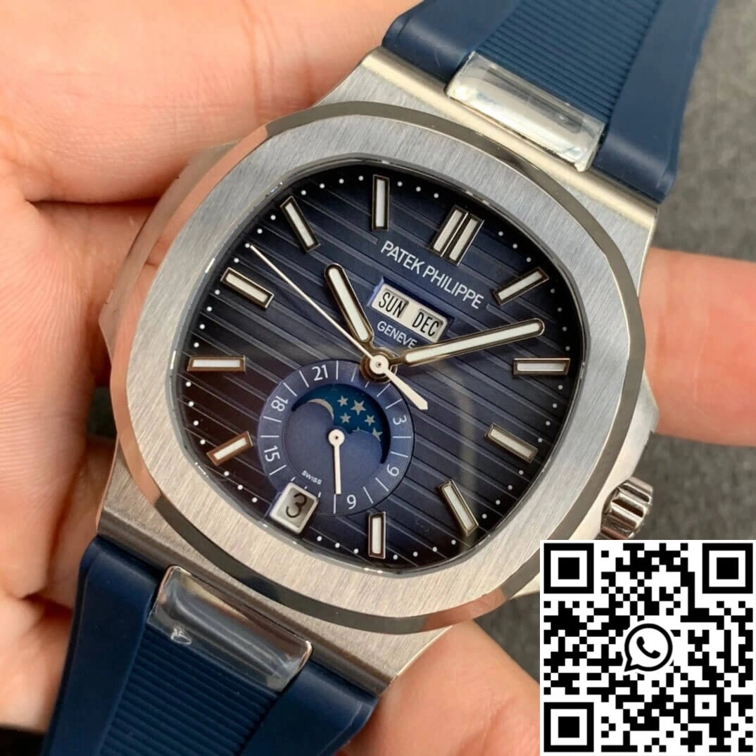 Patek Philippe Nautilus 5726 Moonphase GR Factory V2 Blue Dial