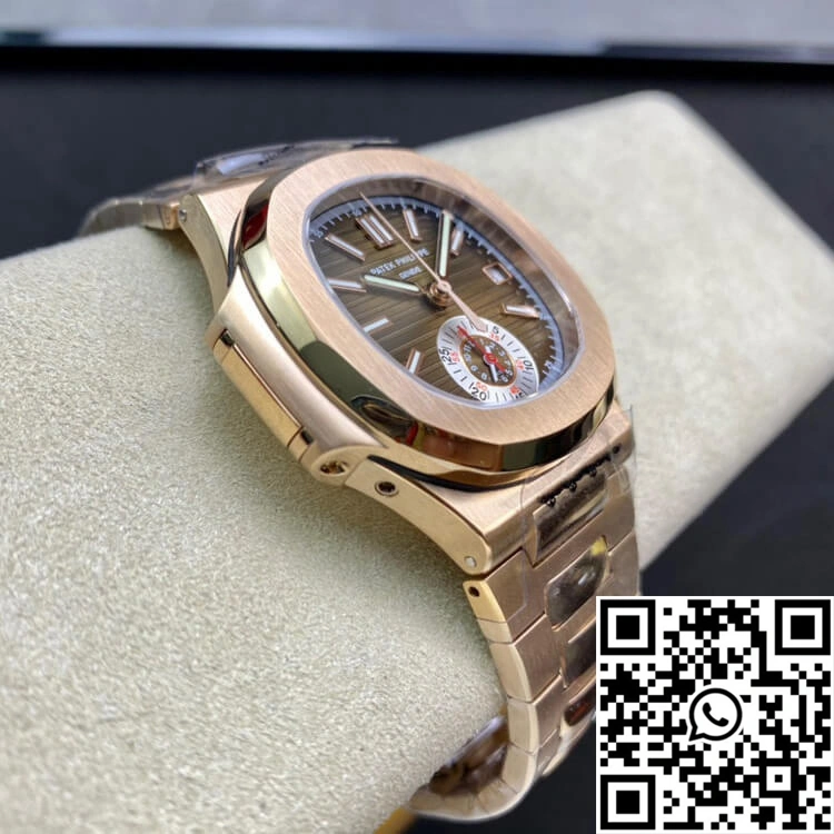 Patek Philippe Nautilus 5980-1R 3K Factory V2 Rose Gold