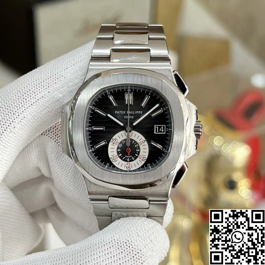 Patek Philippe Nautilus 5980 3K Factory Black Dial