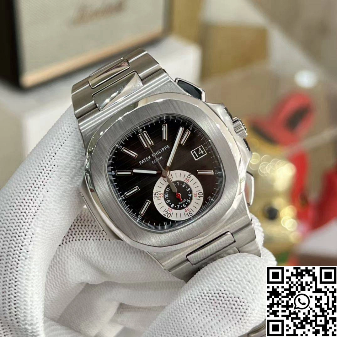 Patek Philippe Nautilus 5980 3K Factory Black Dial