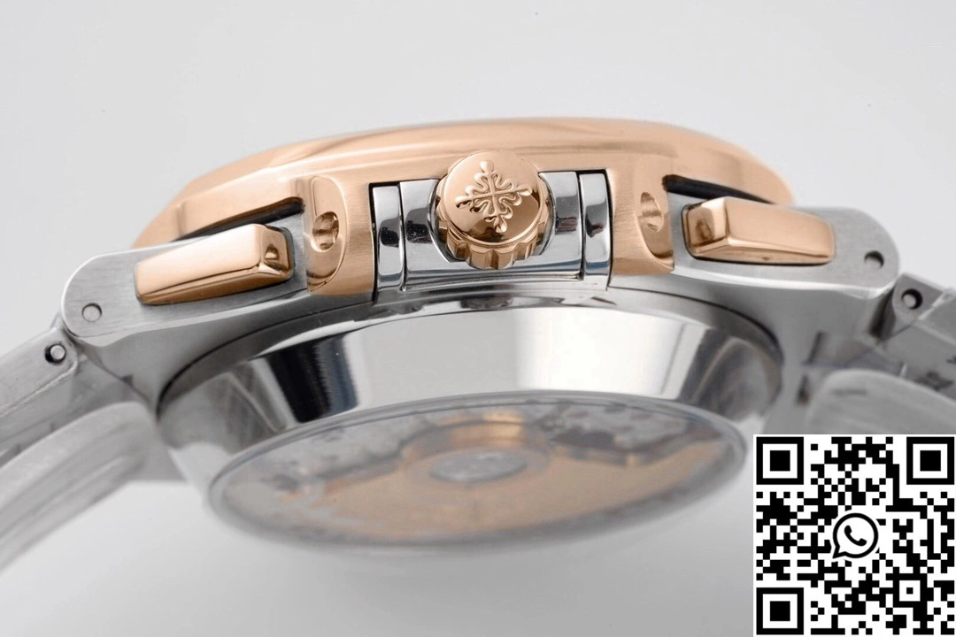 Patek Philippe Nautilus 5980 3K Factory Rose Gold Blue Dial