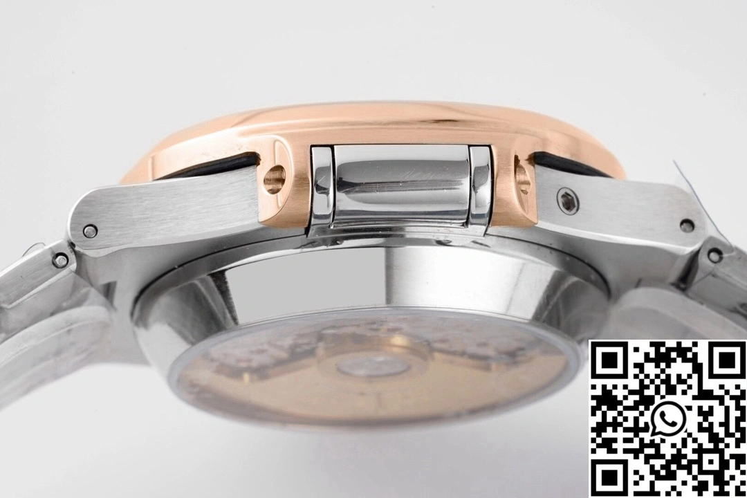 Patek Philippe Nautilus 5980 3K Factory Rose Gold Blue Dial