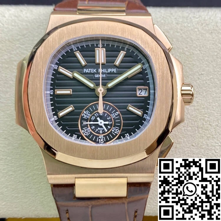 Patek Philippe Nautilus 5980 3K Factory V2 Black Dial