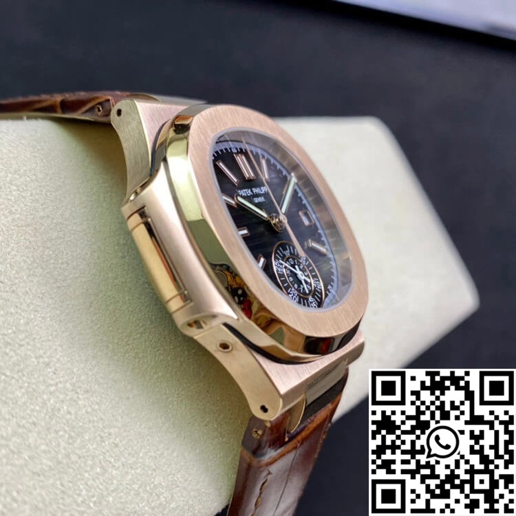 Patek Philippe Nautilus 5980 3K Factory V2 Black Dial